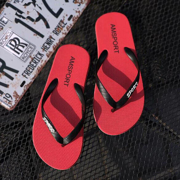 New Mens Flip Flops Beach Casual Sports Sandals Outdoor Pool Slipper Flats Shoes