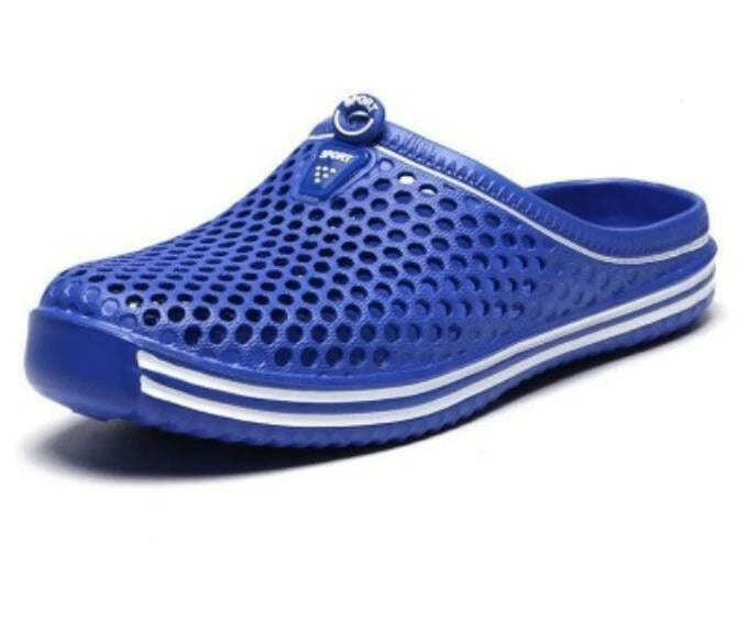 Men Women Slippers Breathable Hollow-out Beach Sandals Garden Hole Shoes Grand B