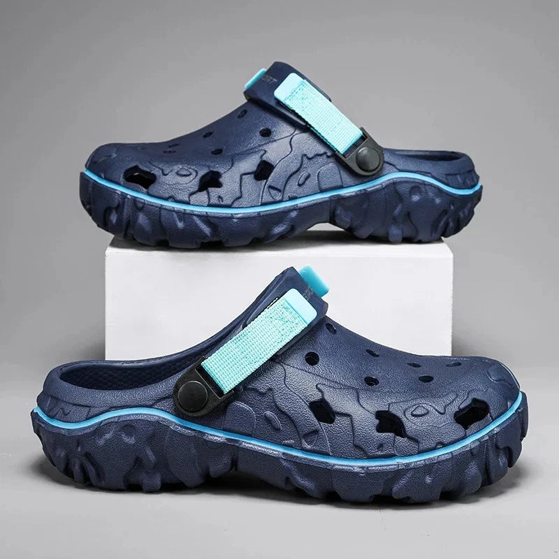 Men Slippers Summer New EVA Soft-soled Slides Sandals Indoor Outdoor Walking