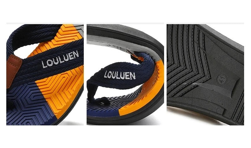 Men Flip Flops Summer Beach Slippers Breathable Casual Outdoor Footwear Shoes