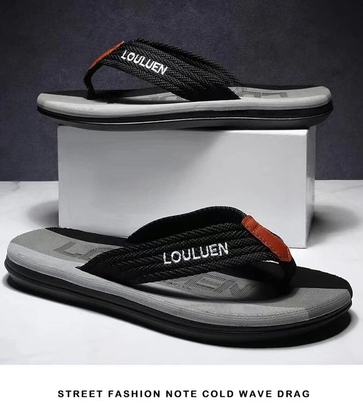 Men Fashion Summer Beach Slippers Outdoor Flip Flops Breathable Casual Trend USA